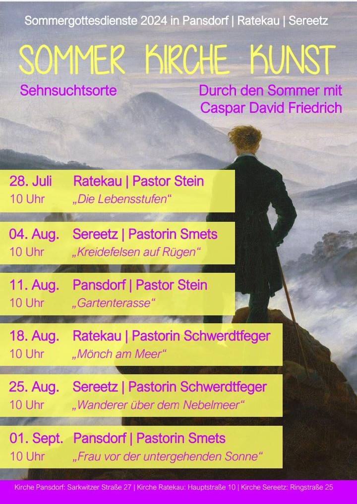 Sommer Kirche Kunst