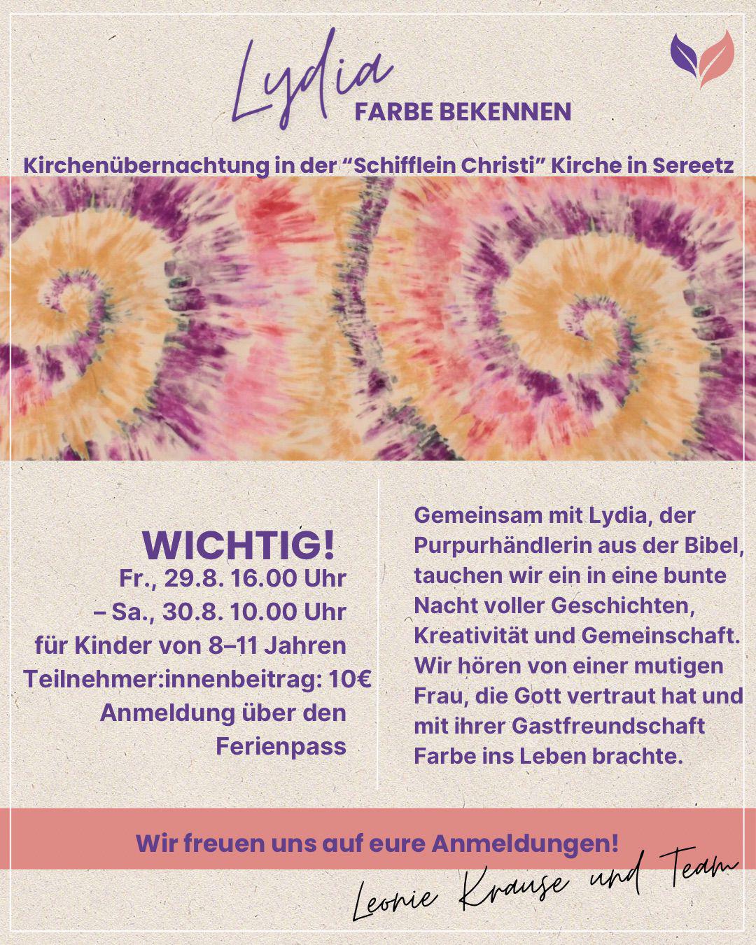 Übernachtung